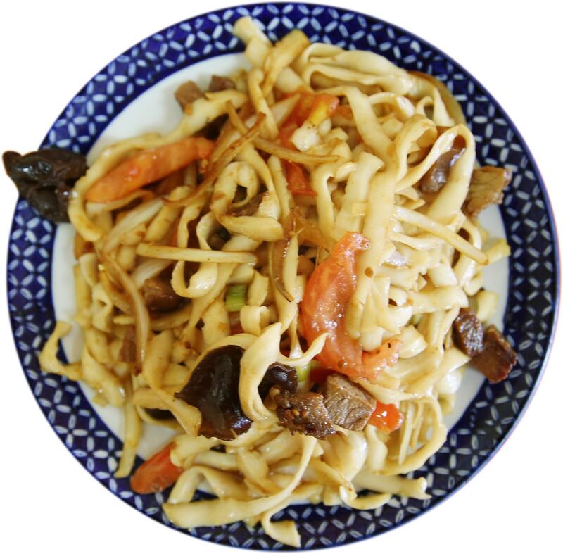 Tomato & Beef Sirloin Fried Noodle