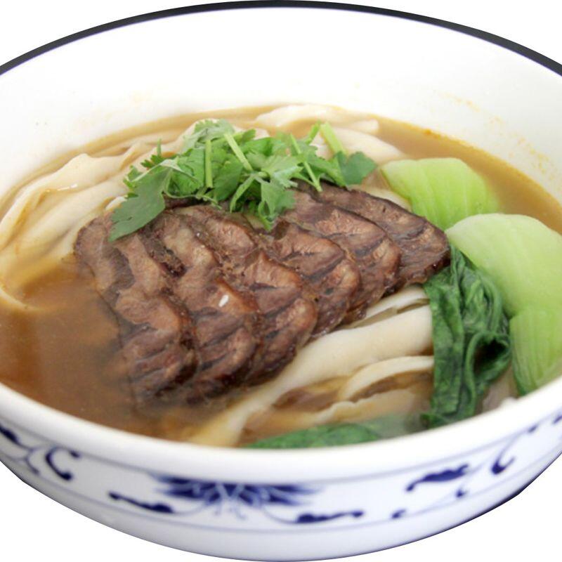 Traditional beef shank noodle soup